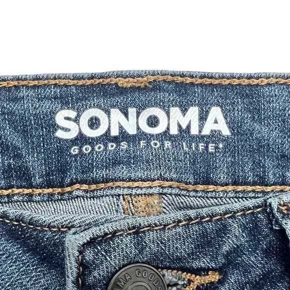 Women's Sonoma Goods For Life® Premium Roll Cuff Jean Shorts US 6 - Picture 4 of 9